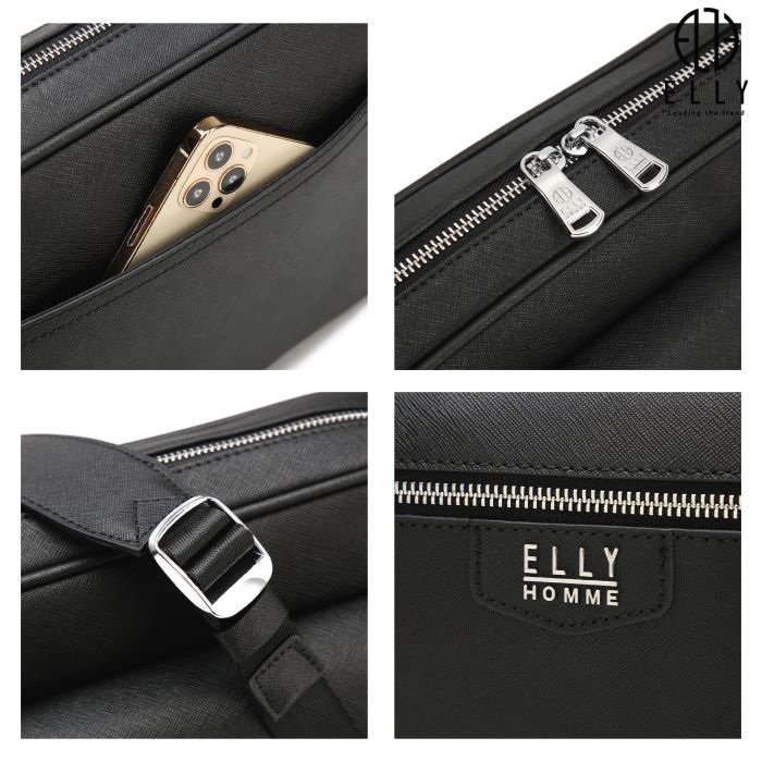 Elly etm20 10 men's high-top leather bag