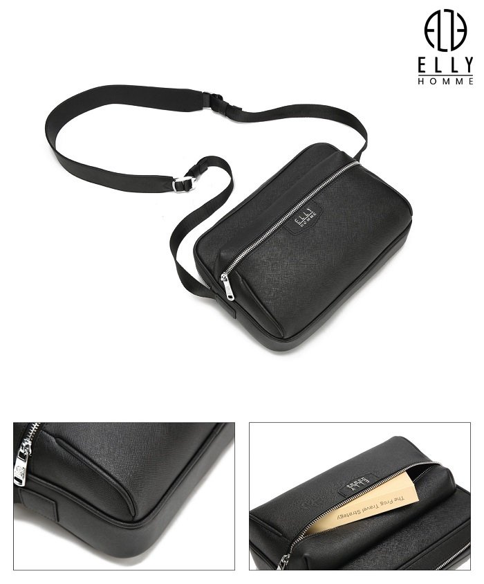 Elly etm20 men's high-top leather bag 1