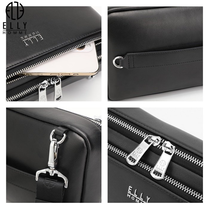 Elly etm21 men's high-top leather bag 1