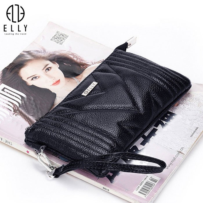 I have a high-top leather clutch that ELLY EC18 15 1 1