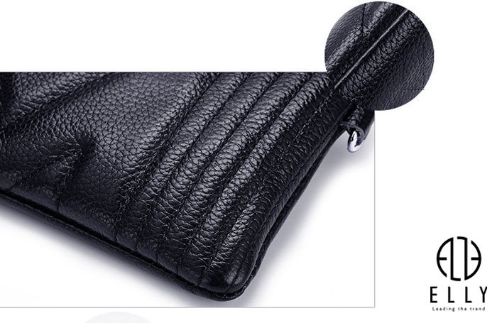 I wear a high-top leather clutch that ELLY EC18 5