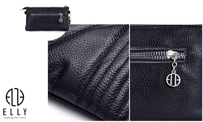 I have a high-top leather clutch that ELLY EC18 4 1 1