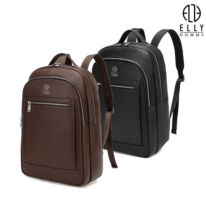 elly homme leather men's backpack ebm3 14