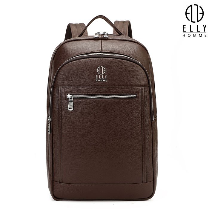 elly homme leather men's backpack ebm3 18