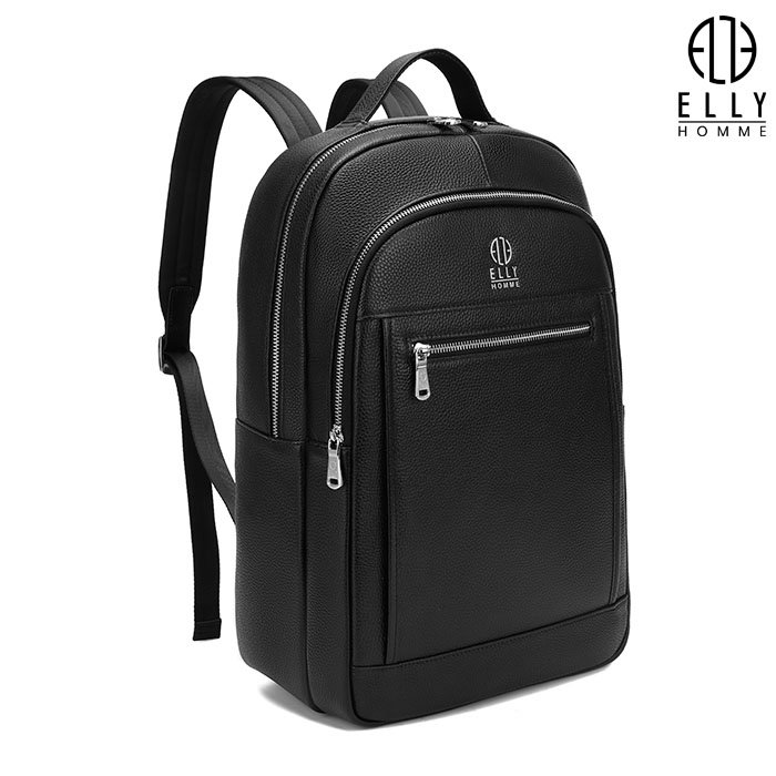 elly homme leather men's backpack ebm3 4