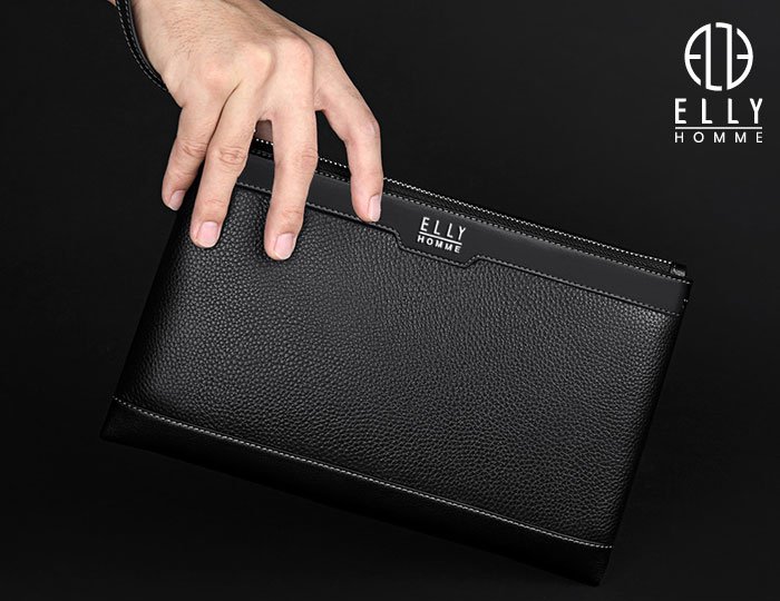 I have a men's clutch with a leather cap that ELLY ECM1 3