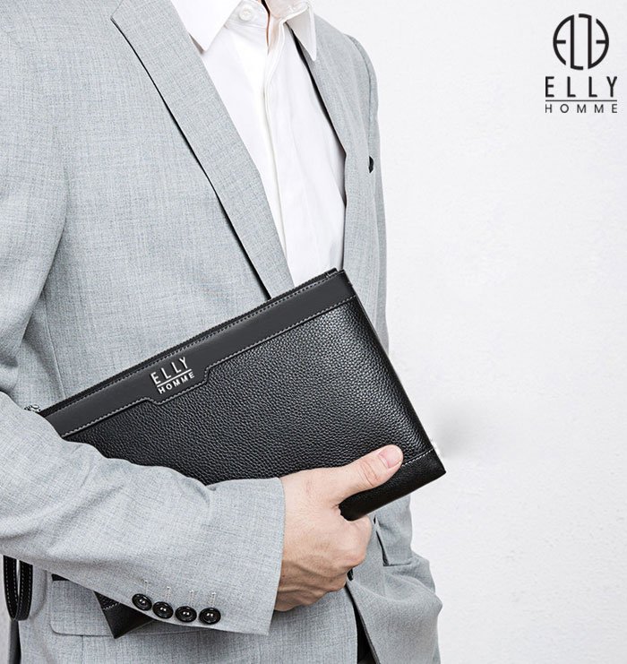 I have a men's clutch with a leather cap that ELLY ECM1 11