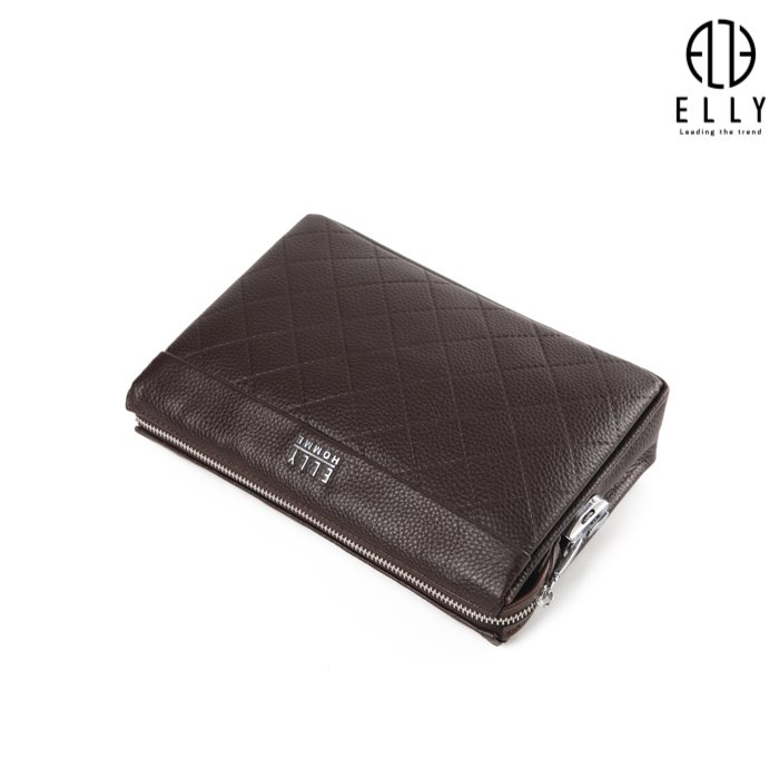 Men's leather clutch that elly homme ecm11 12