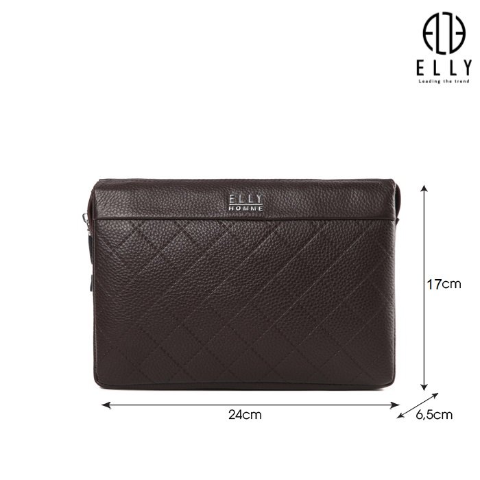 Men's leather clutch that elly homme ecm11 1 1