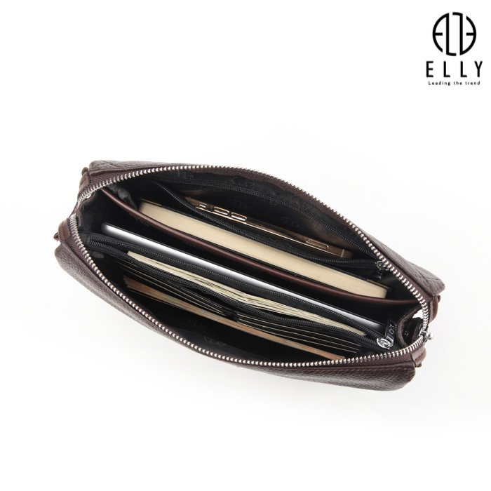 Men's leather clutch that elly homme ecm11 17