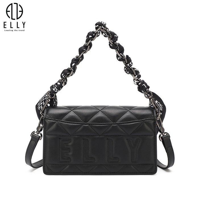 Elly et175 11 high-capacity leather handbag