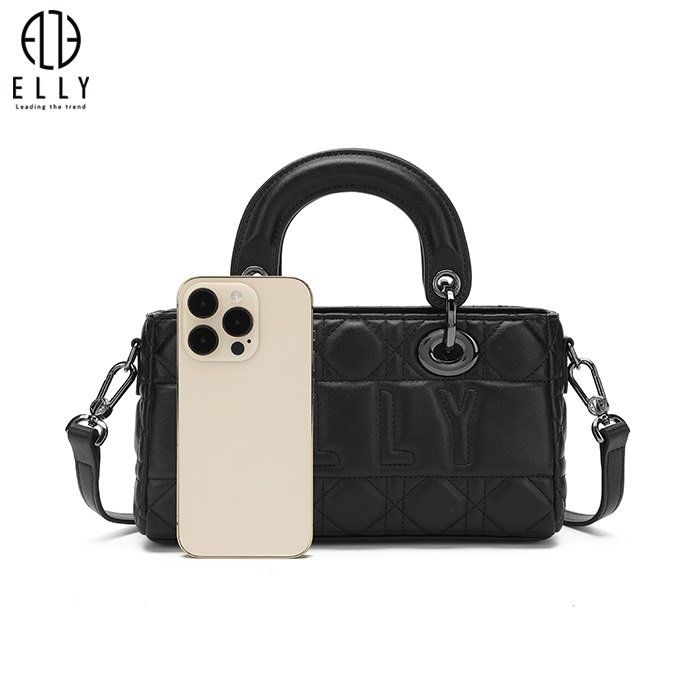 Elly et179 11 high-capacity leather handbag